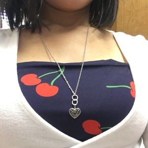 Necklace and earrings